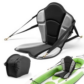 Kayak Seat, 1 Pack 1" Thick, Universal Paddle Board Seat with Back Support