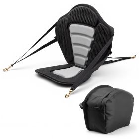 Kayak Seat, 1 Pack 0.5" Thick, Universal Paddle Board Seat with Back Support